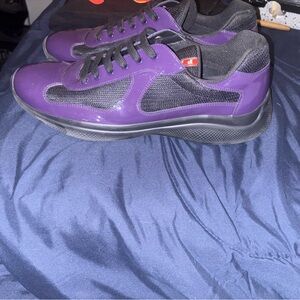Prada Men's Purple Sneakers